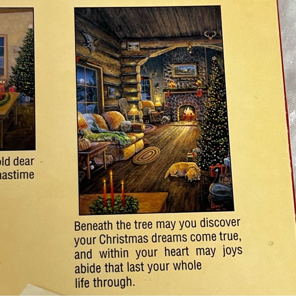 Christmas Folded Cards set of 20 w/envelopes Home & Hearth Leanin’ Tree - Picture 10 of 15